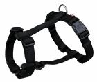 Trixie Шлея Premium H-Harness нейлон Черная
