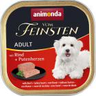 Animonda vom Feinsten Adult Dog с говядиной и индюшачьими сердцами
