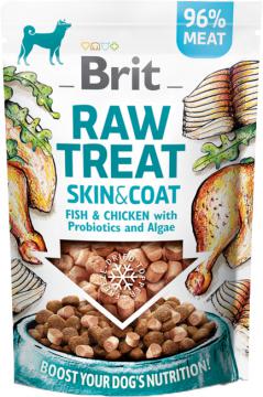 Изображение 1 - Brit Raw Treat Skin & Coat Freeze-dried с рыбой и курицей