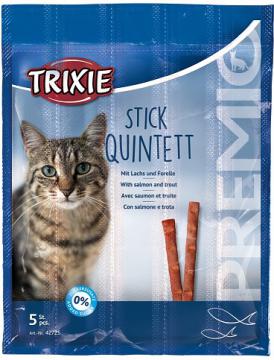 Изображение 1 - Trixie Premio Stick Quintett палочки с лососем и форелью