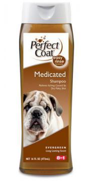 Изображение 1 - 8in1 Perfect Coat Medicated Shampoo Медикаментозный шампунь для собак