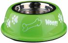 Trixie Woof миска стальная с пластиковым покрытием