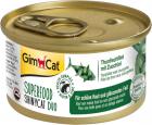 GimCat Superfood ShinyCat Duo Консервы тунец с цукини