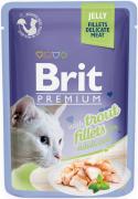 Brit Premium Pouch Кусочки из филе форели в желе