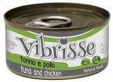 Изображение 2 - Vibrisse Консервы для кошек с курицей и тунцом