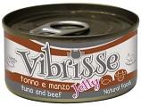 Изображение 1 - Vibrisse Консервы для кошек с тунцом говядиной в желе