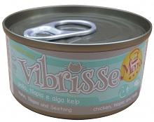 Изображение 1 - Vibrisse Menu Консервы для кошек с курицей,тиляпией и водорослями