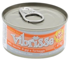 Vibrisse Menu Консервы для кошек с курицей,ягодами годжи и сыром