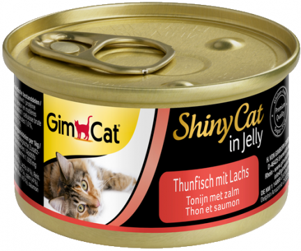 Изображение 1 - GimCat ShinyCat Консервы тунец с лососем