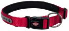 Trixie Premium Collar Red ошейник адресник