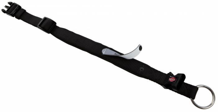 Изображение 2 - Trixie Premium Collar Black Ошейник адресник