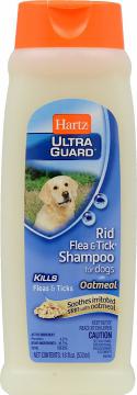 Изображение 2 - Hartz Ultra Guard Flea&Tick Rid Шампунь от блох и клещей с овсянкой