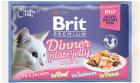 Brit Premium Pouch Dinner Plate Jelly Кусочки в желе