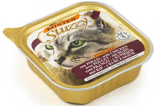 Изображение 1 - Stuzzy Mister Cat Паштет с курицей для стерилизованных кошек