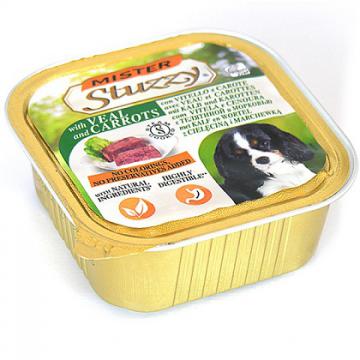 Изображение 1 - Stuzzy Mister Dog Паштет с телятиной и морковью для собак