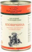 Hubertus Gold Для щенков с говядиной, яблоком и пастернаком