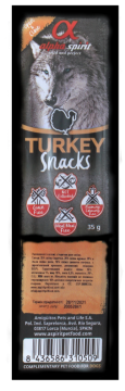 Изображение 1 - Alpha Spirit Snacks Лакомство для собак с индейкой