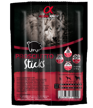 Изображение 1 - Alpha Spirit Sticks Лакомство для собак с прошуто