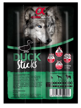 Изображение 1 - Alpha Spirit Sticks Лакомство для собак с уткой