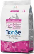 Monge Extra Small Puppy & Junior с курицей