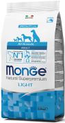 Monge All Breed Adult Light с лососем