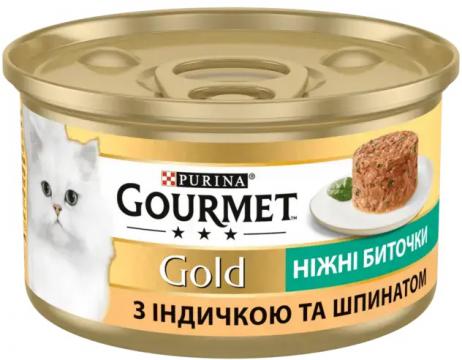 Изображение 1 - Gourmet Gold Нежные биточки с индейкой и шпинатом