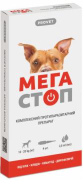 Изображение 1 - Природа Provet Мега Стоп Капли для собак от 10 кг до 20 кг