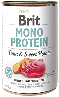 Изображение 1 - Brit Mono Protein Tuna & Sweet Potato с тунцом и бататом