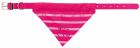 Trixie Collar with Neckerchief Ошейник с косынкой розового цвета