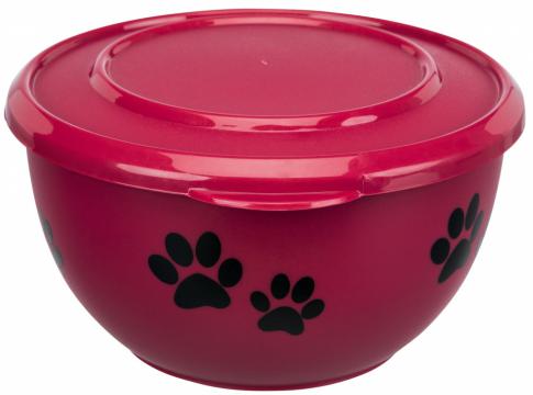Изображение 2 - Trixie Red Fresh Feed Bowl миска с крышкой