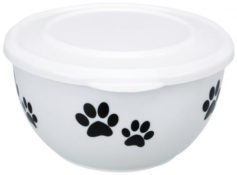 Изображение 1 - Trixie White Fresh Feed Bowl миска с крышкой