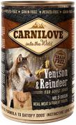 Carnilove Adult Dog с северным оленем и дичью