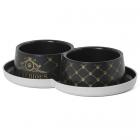 Moderna Double Trendy Dinner Luxurious Рets Миска двойная