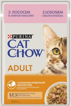 Изображение 1 - Cat Chow Adult лосось и зеленой фасолью в желе