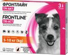 Frontline Tri-Act S для собак весом 5-10 кг