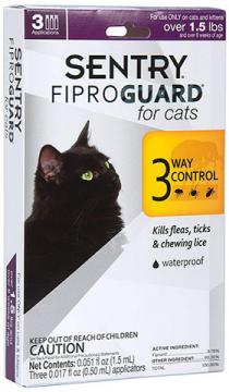 Изображение 1 - FiproGuard for cats Капли от блох, клещей и вшей