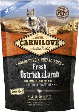 Изображение 2 - Carnilove Fresh Dog Small Breed Страус и ягненок