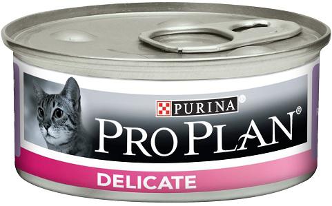 Изображение 2 - ProPlan Delicate мусс для кошек с чувствительным пищеварением