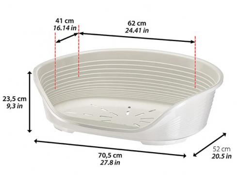 Изображение 3 - Ferplast Siesta Deluxe White Место для собак