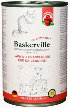 Изображение 1 - Baskerville Cat Sensitive Ягненок с клюквой и кошачьей травой