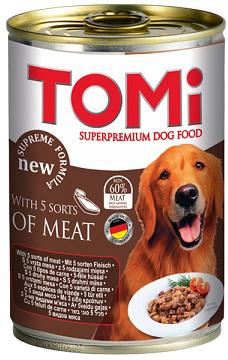 Изображение 1 - TOMi Dog Poultry 5 видов мяса