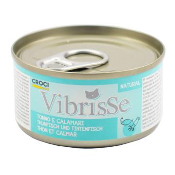 Изображение 1 - Vibrisse Консервы для кошек с тунцом и кальмаром