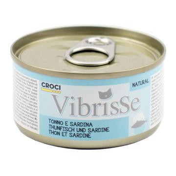 Изображение 1 - Vibrisse Консервы для кошек с тунцом и сардинами