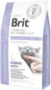 Brit Veterinary Diet Gastrointestinal для кошек с сельдью и горохом
