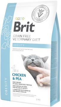 Изображение 1 - Brit Veterinary Diet Obesity для кошек с курицей и горохом