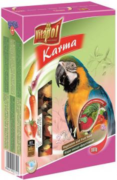 Изображение 1 - Vitapol Karma Корм с овощами и фруктами для крупных попугаев