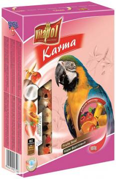 Изображение 1 - Vitapol Karma Корм с фруктами для крупных попугаев