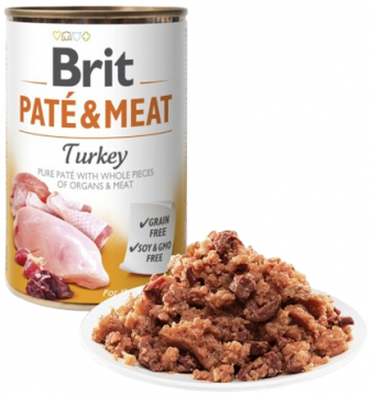 Изображение 2 - Brit Patе & Meat Turkey с индейкой