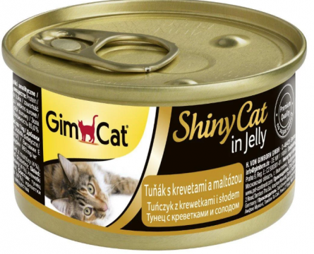 Изображение 1 - GimCat ShinyCat Консервы тунец, креветка и мальт