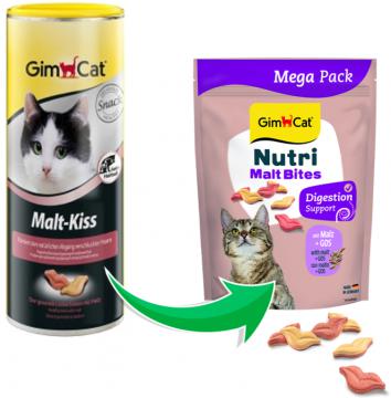Изображение 2 - GimCat Витамины Поцелуйчики Malt Kiss